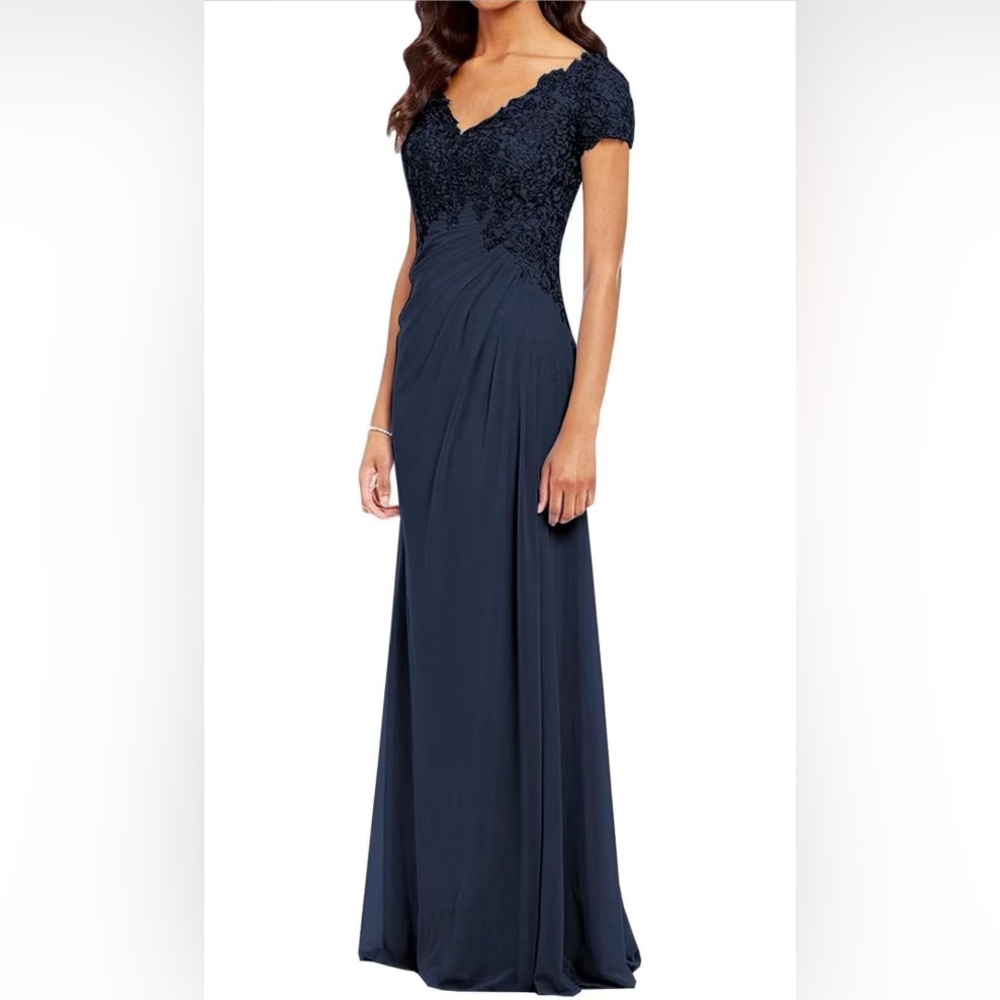 Navy Mother-of-the-bride dress NWOT